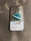 Amazing Beautiful Saturn Bracket Mirrow Galaxy Boy And Girl Phone Case