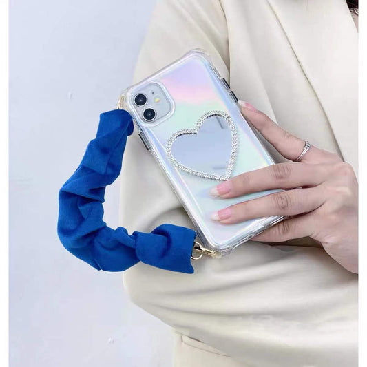Amazing Beautiful Heart Mirrow Laser  Phone Case