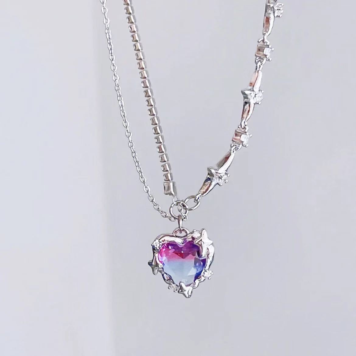 Hot Amazing Awsome Girl's Favourate Princess Fairy Star Necklace On Sale New