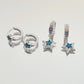 Amazing Awsome Cute Boy And Girl Y2k Style Blue Diamond Earring Earcuff New Arrival